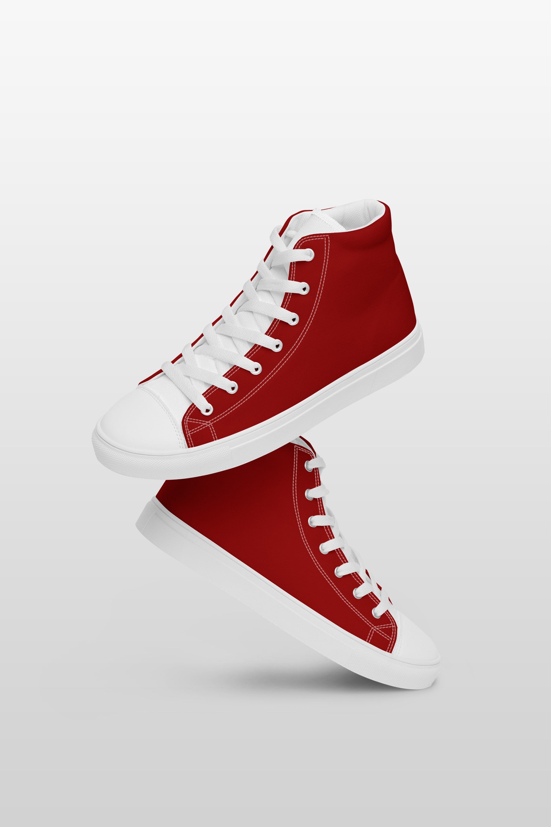 Men’s high top canvas shoes