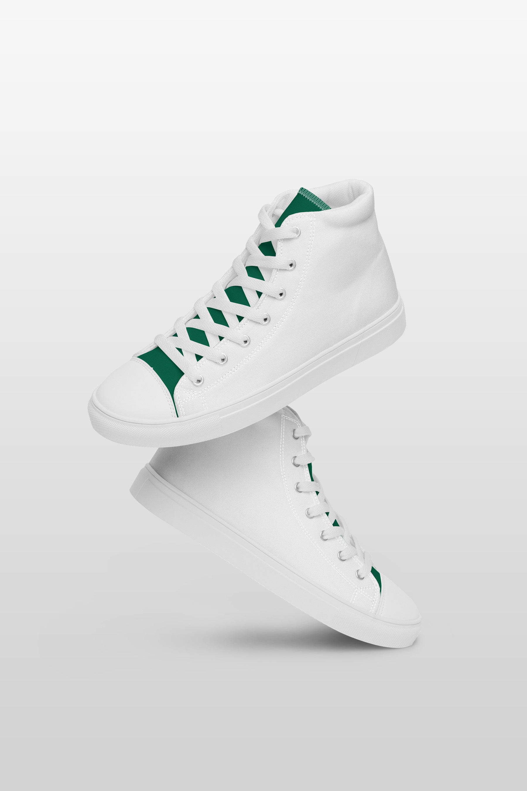 Men’s high top canvas shoes
