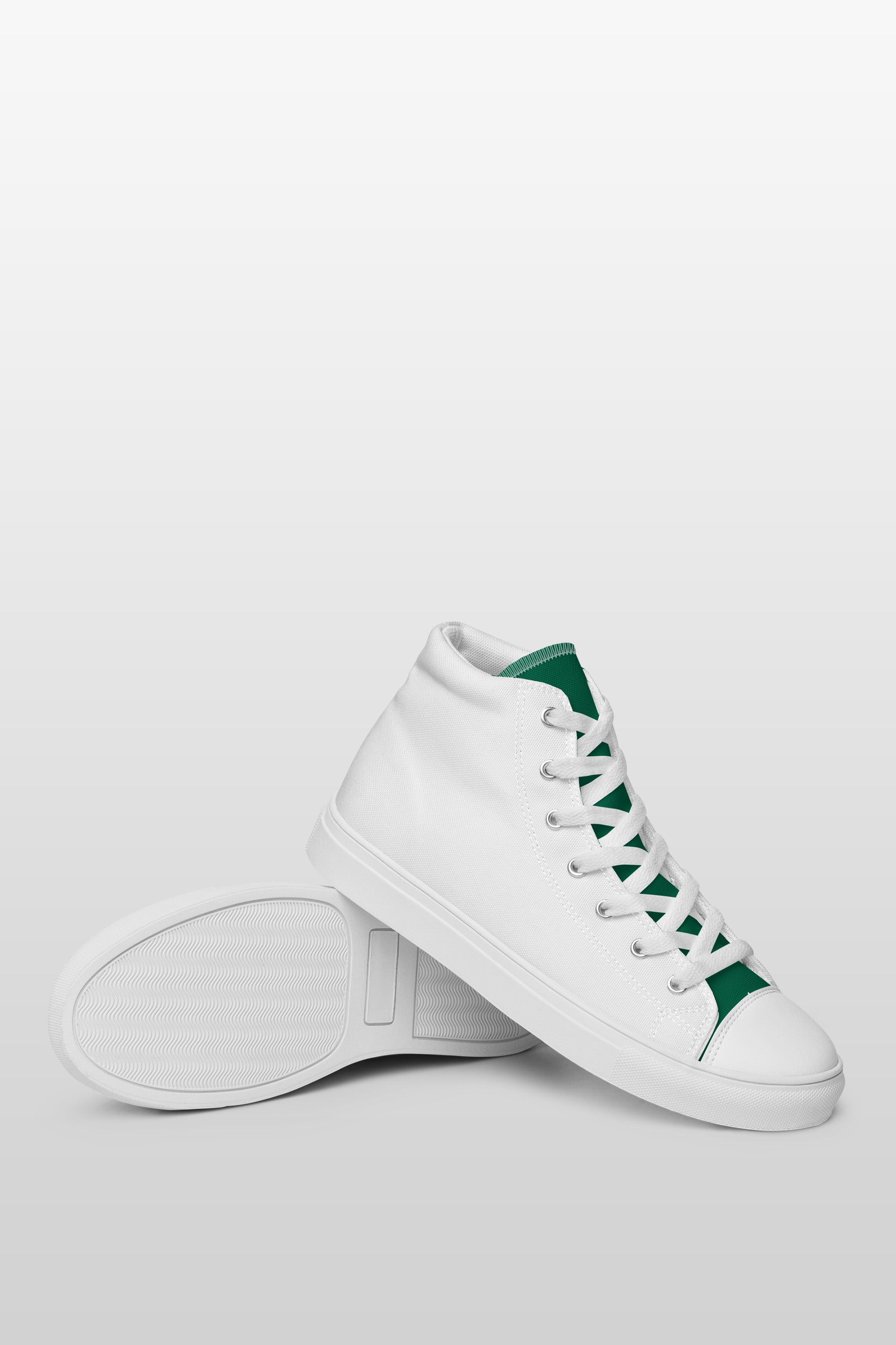 Men’s high top canvas shoes