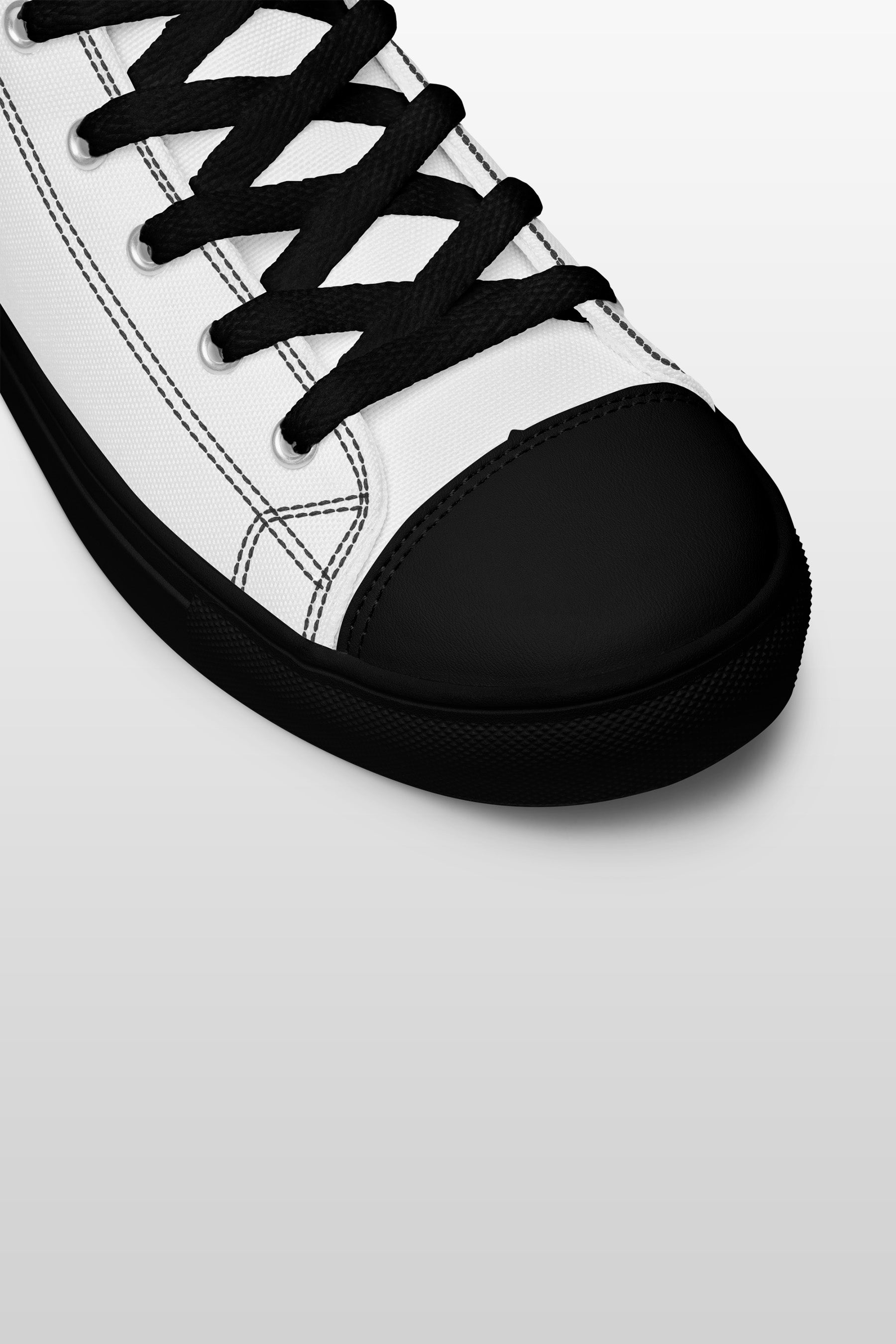 Men’s high top canvas shoes