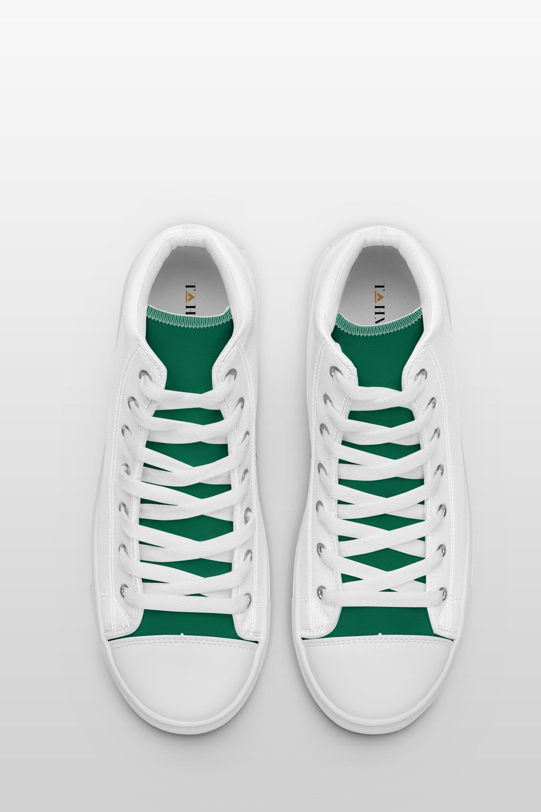 Men’s high top canvas shoes