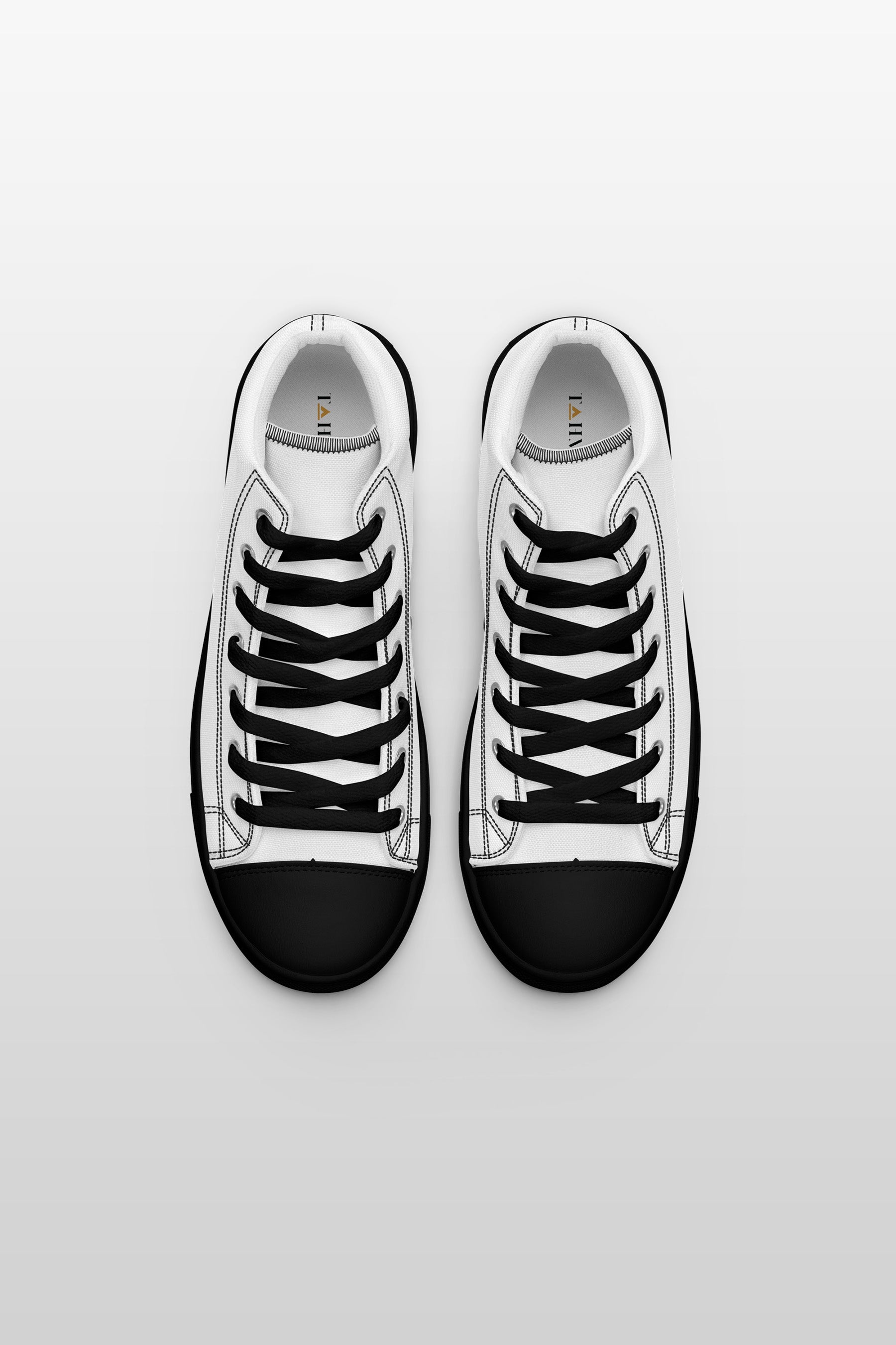 Men’s high top canvas shoes