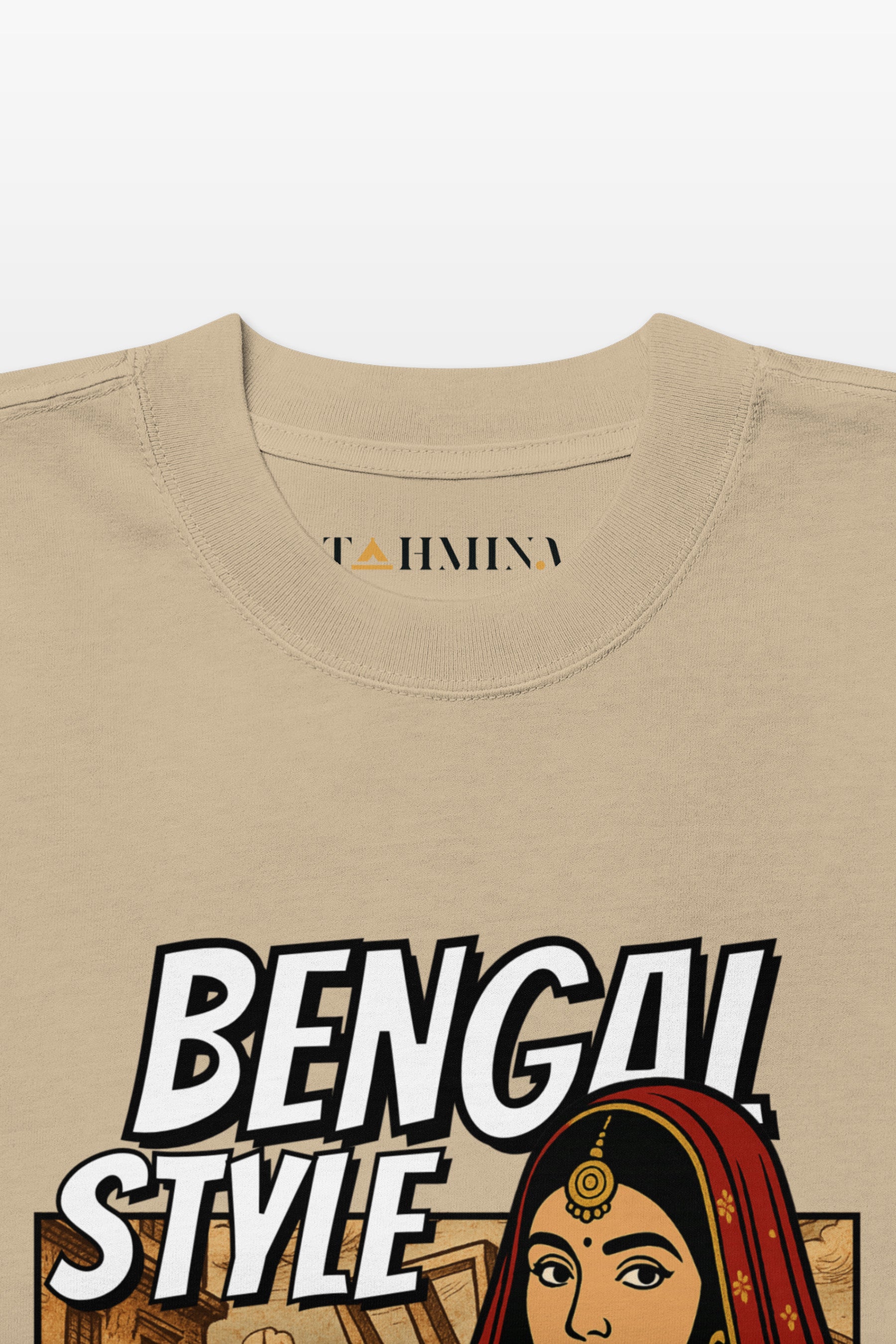 BENGAL STYLE OVERSIZED T-SHIRT