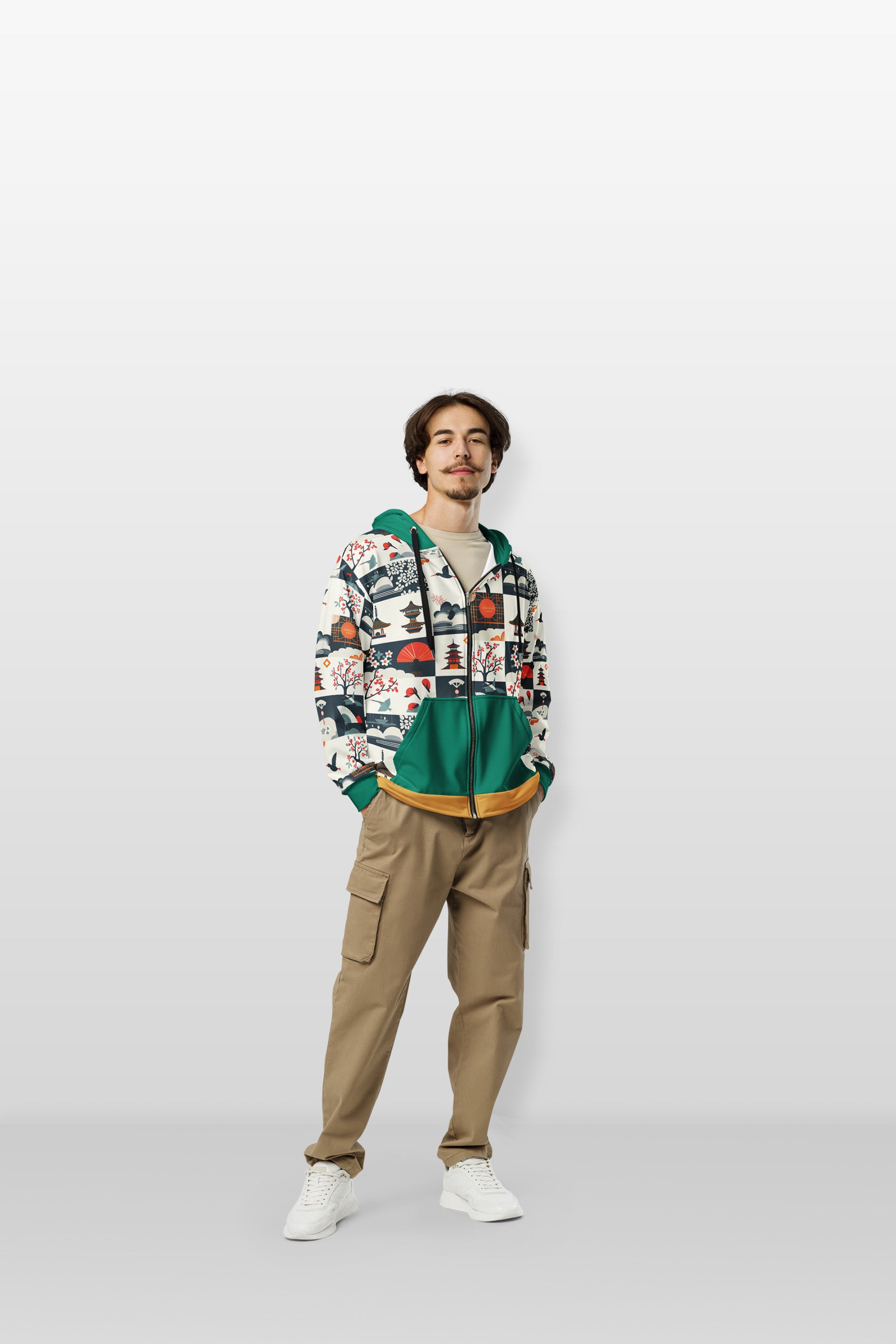 KYOTO MOTIF HOODIE