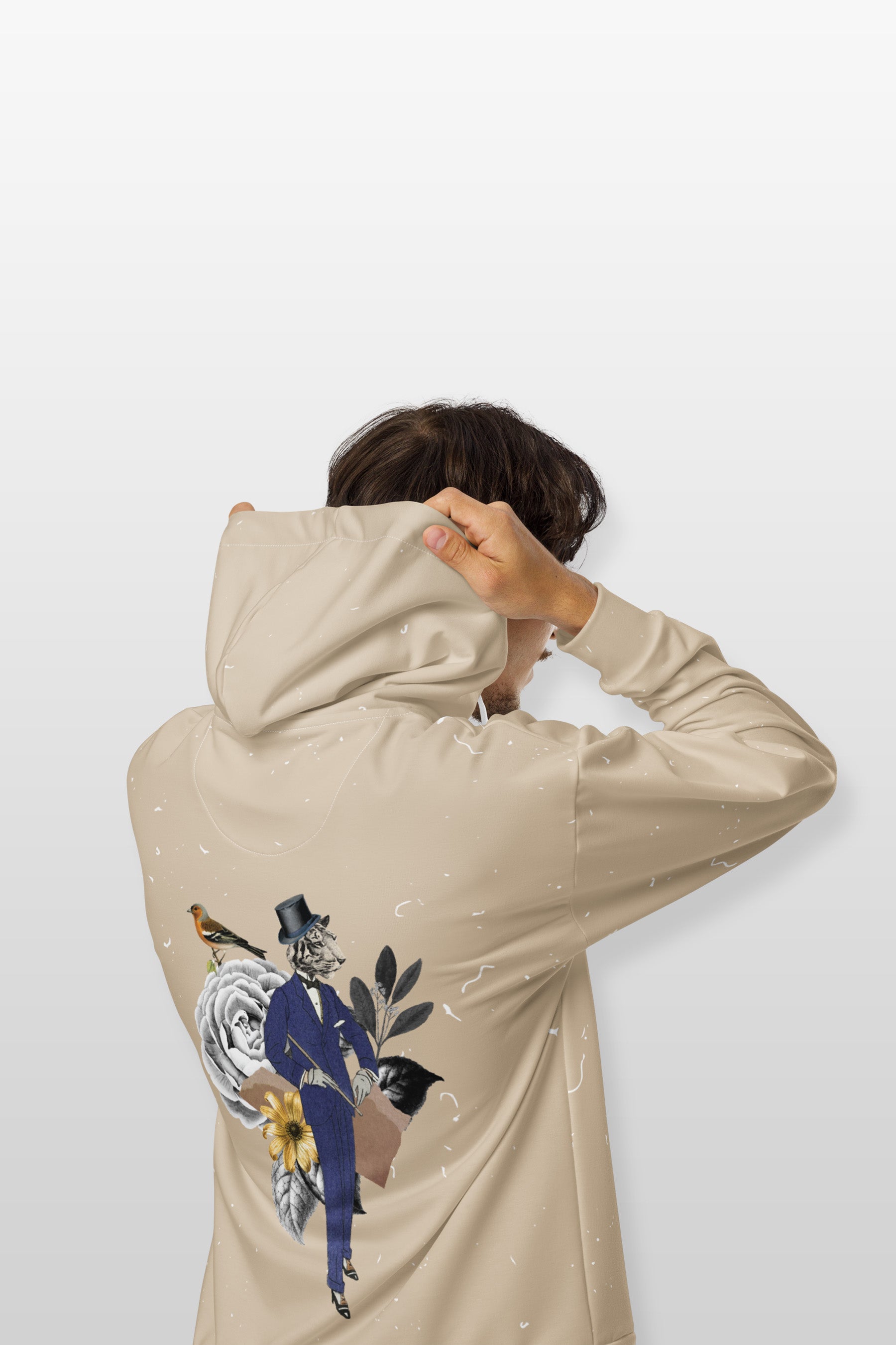 GENTLEMAN GARDEN ZIP HOODIE