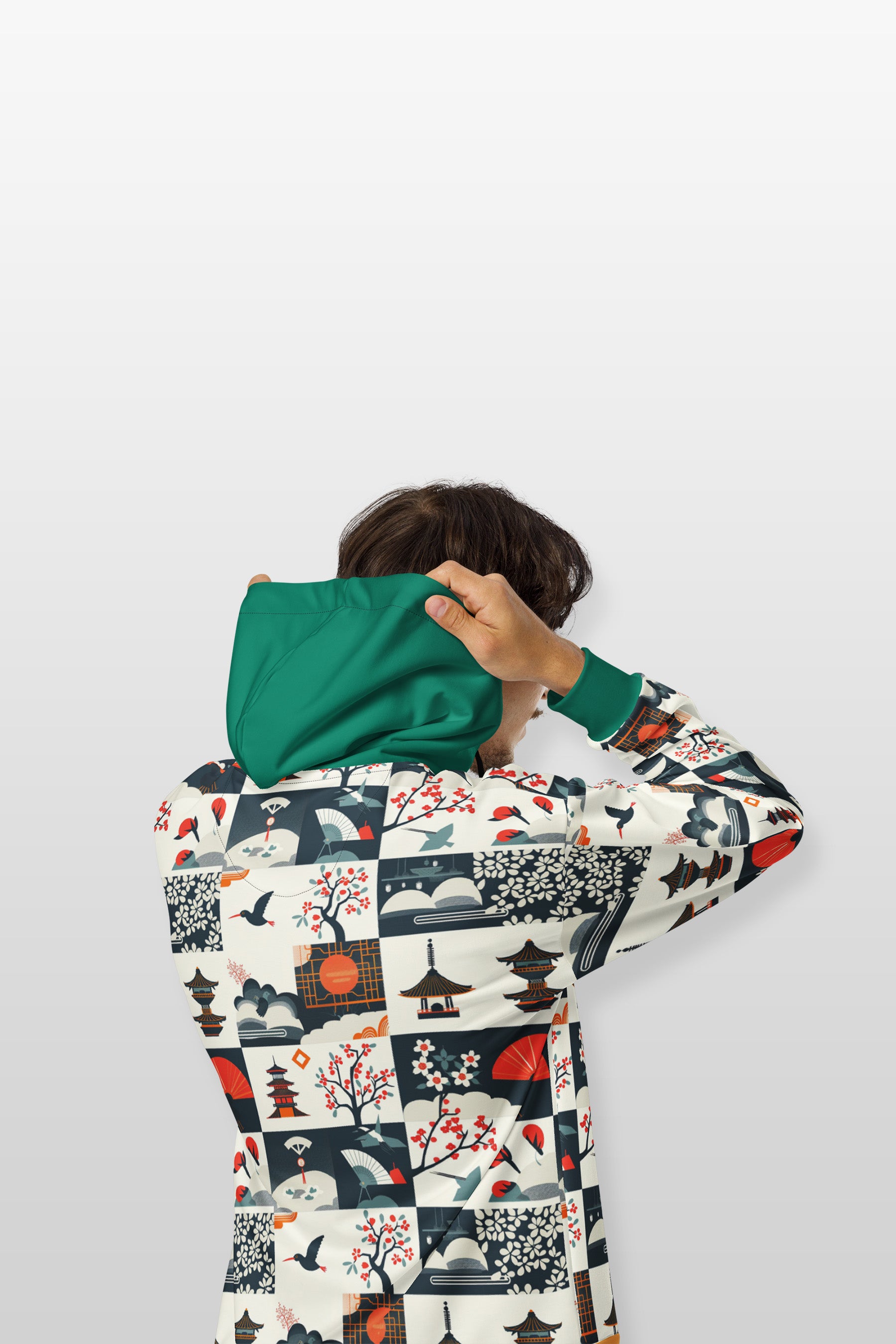 KYOTO MOTIF HOODIE