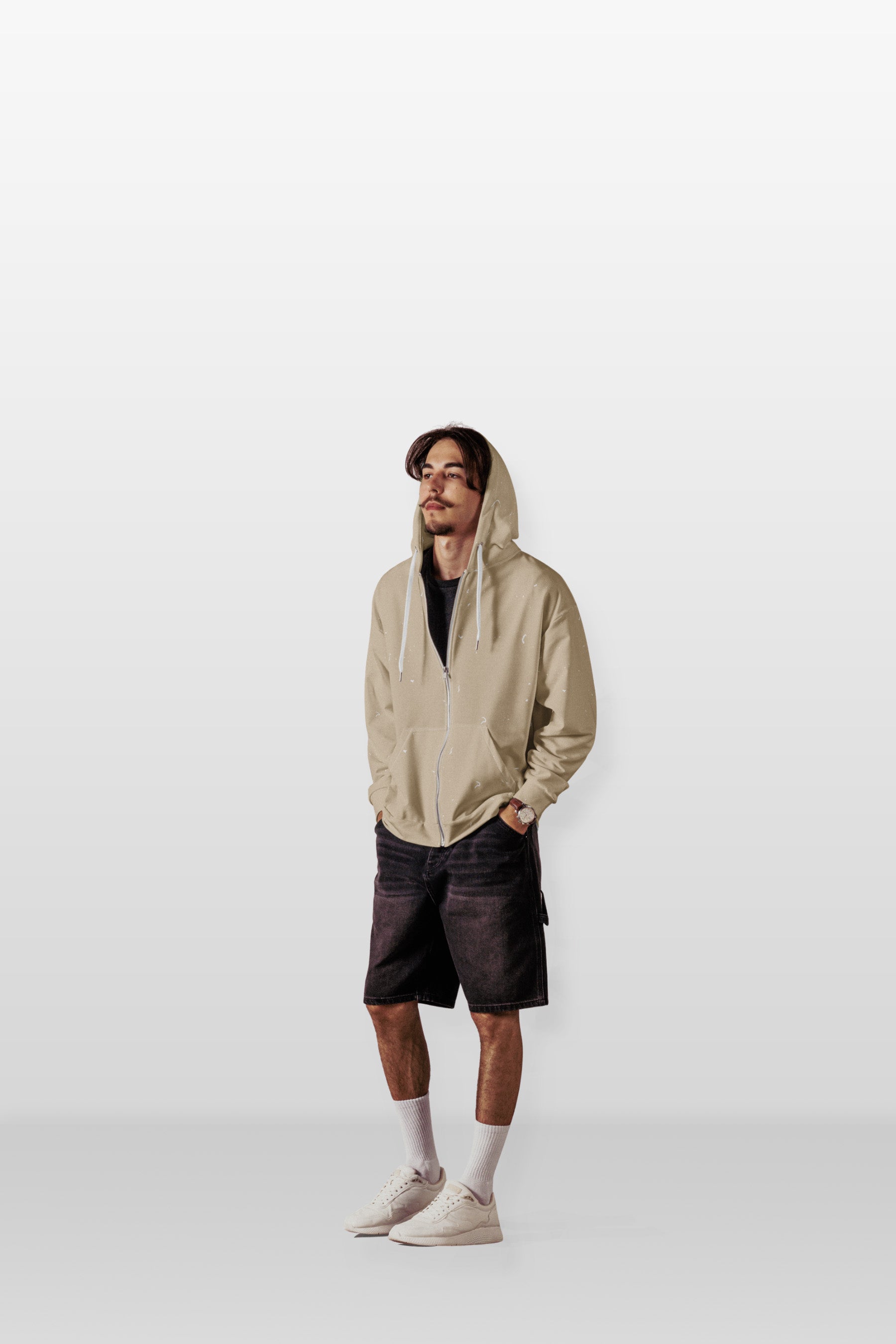 GENTLEMAN GARDEN ZIP HOODIE